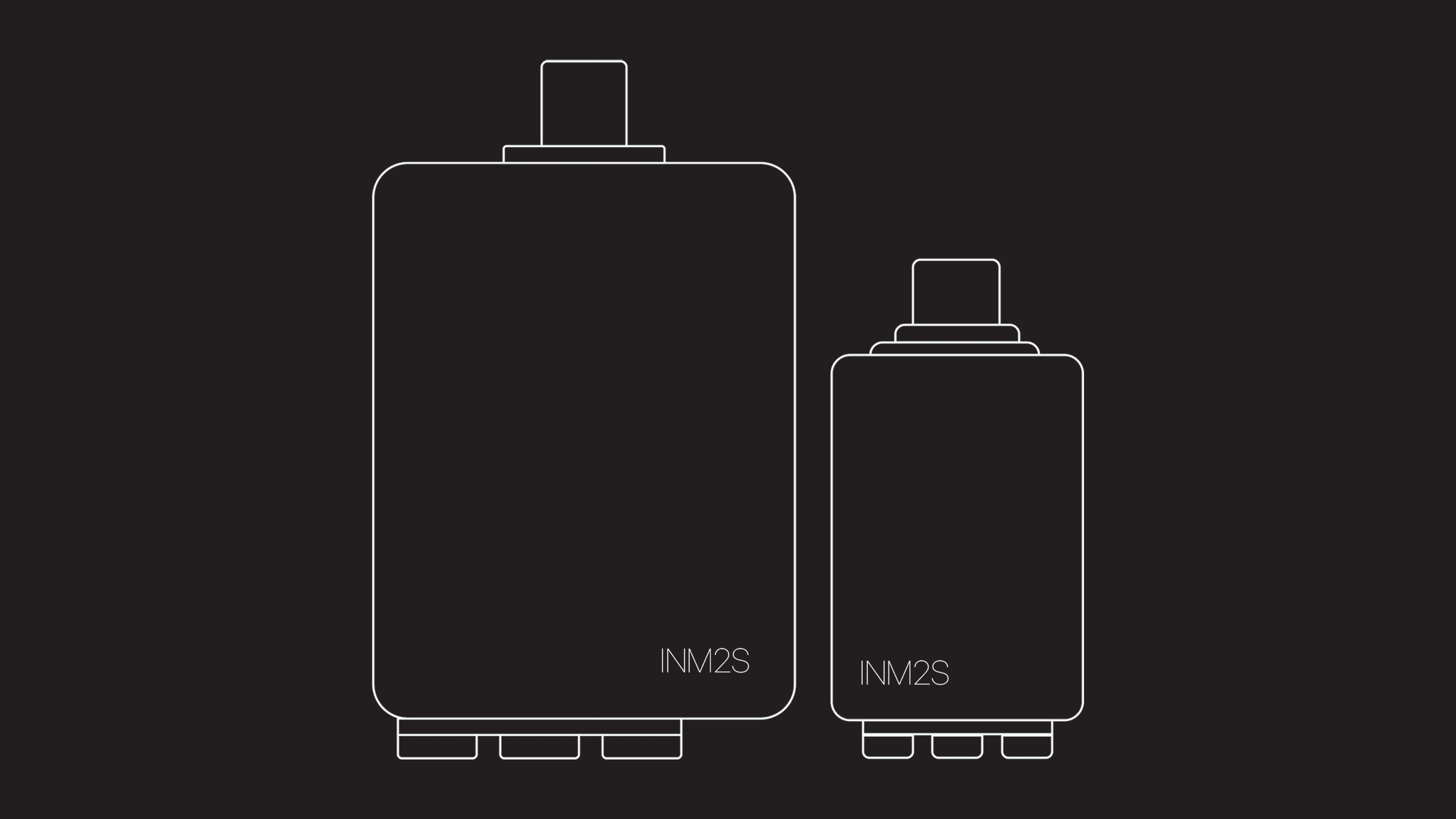 INM2 Stage driver wireframe.
